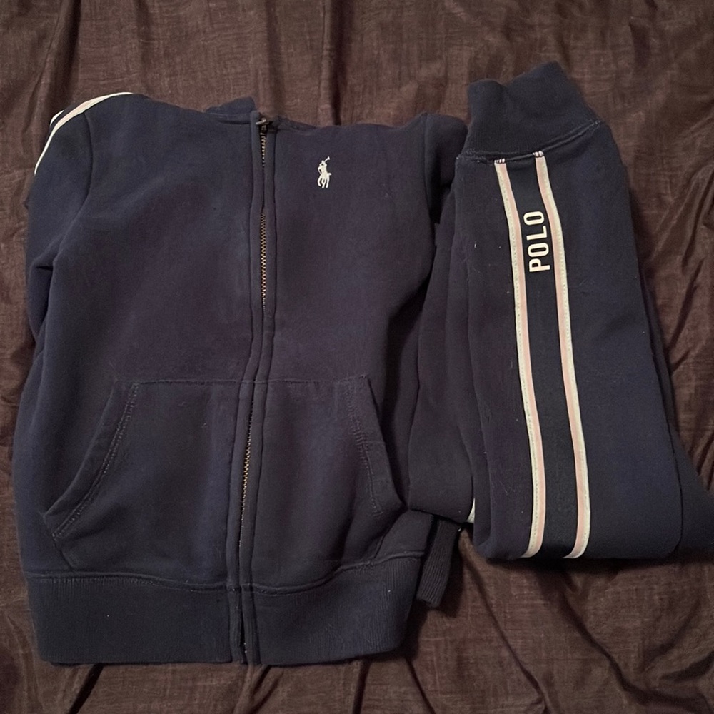 Girls Ralph Lauren Polo Sweatsuit Size 5